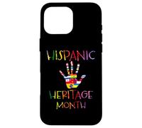 Latino Countries Happy National Hispanic Heritage Month Coque pour iPhone 16 Pro Max