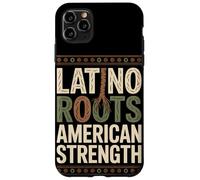 Latino Roots American Strength Mois du Patrimoine hispanique Coque pour iPhone 11 Pro Max