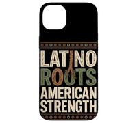 Latino Roots American Strength Mois du Patrimoine hispanique Coque pour iPhone 14 Plus