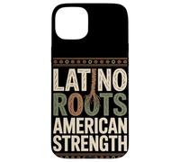 Latino Roots American Strength Mois du Patrimoine hispanique Coque pour iPhone 15 Plus