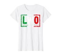 Latino World Order Vintage T-Shirt Graphique avec Valeur, Femme, Blanc, L