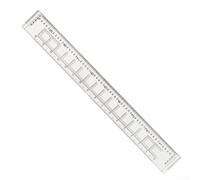 Latitude Règle échelle parfaite pour la navigation et la cartographie en extérieur (37 cm)