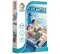 Smart Games – Jeu de puzzle L'Atlantide – 60 missions, 1 joueur ou plus, À partir de 8 ans
