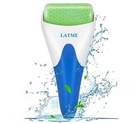 LATME Rouleau à glace pour les yeux et le visage - Cadeau pour femme - Rouleau de massage - Poches, migraines - Soulagement de la douleur et des blessures mineures
