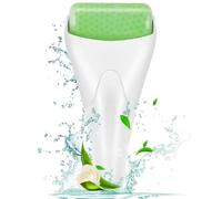 LATME Rouleau à glace pour les yeux et le visage - Cadeau pour femme - Rouleau de massage - Poches, migraines - Soulagement de la douleur et des blessures mineures (Blanche)