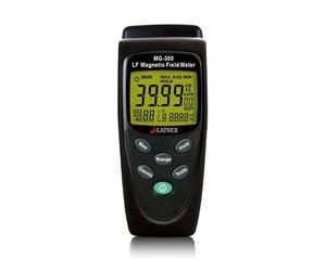 LATNEX MG-300 Mesureur de champ magnétique pour mesurer le rayonnement électromagnétique des lignes de transport de haute puissance, des appareils ménagers, des fils électriques