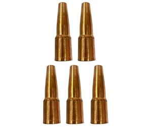 LatoYard 23T37 Lot de 5 buses de soudage MIG Cône 1 cm 200-400 pour torche