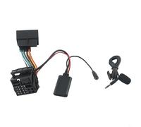 LatoYard Adaptateur AUX 5.0 avec microphone externe pour autoradio Opel CD30 CDC40 CD70 DVD90 et modèles compatibles