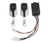LatoYard Alarme antivol pour scooter électrique avec verrouillage à distance, compatible 48 V/60 V/72 V, système de sécurité One-Touch Start E-for Bike, dispositif d'alarme étanche