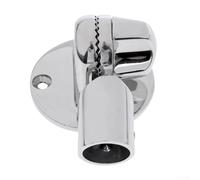 LatoYard Base d'antenne marine de 22 mm - Support rotatif réglable pour antennes de bateau en acier inoxydable 316