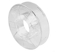 LatoYard Bobine de câble transparente de 180 mm pour ranger des lumières de Noël, des câbles Ethernet, des filaments
