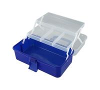 LatoYard Boîte de rangement portable à 3 étages avec séparateurs amovibles