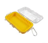 LatoYard Boîte étanche 20 x 11 cm ABS antichoc, jaune, Sports d'aventures