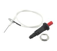 LatoYard Bouton poussoir d'allumage piézo pour barbecue à gaz avec générateur d'étincelles monté, compatible avec les barbecues de barbecue, foyers extérieurs, fours à gaz et