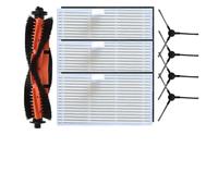 LatoYard Brosse principale de rechange, brosses latérales et filtre pour Cecotec pour aspirateur Conga 7690 M20 C 1 brosse rouleau principale, 4 brosses latérales, 3 filtres tampons en tissu