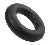 LatoYard Chambre à air de rechange 4.10/3.50-6 pour pneus 4.00-6, vessie en caoutchouc haute élasticité pour scooters, motoculteurs, brouettes et roues de vélo (bouche courbée)