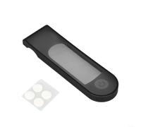 LatoYard Coque de protection en silicone pour tableau de bord de scooter électrique Xiaomi 4 Ultra - Flexible et étanche - Écran transparent - Noir