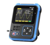 LatoYard DSO-TC3 Oscilloscope numérique 3 en 1, testeur de transistor et signal de fonction, bande passante 500 kHz, 10 MSa/ pour s, écran TFT de 2,4", batterie 1500 mAh, portable avec support pliable