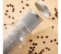 LatoYard Filtre d'infusion à froid de 1,8 l, tubes de filtre à café 8 x 15 cm et 8 x 21 cm, convient aux bocaux à large ouverture, pièce unique