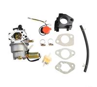 LatoYard Kit carburateur de rechange pour tondeuse à gazon avec tuyau de carburant et joints compatibles avec les moteurs 4X90 / 4X90A / 4X90HUA 547CC / 4X90HUA 547CC, plastique métal