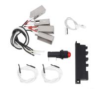 LatoYard Kit d'allumage électronique Weber pour grilles Summit Gold et DD6, numéro de pièce 42326, kit complet avec générateur et électrodes