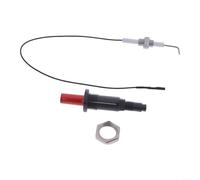 LatoYard Kit d'allumage pour barbecue à gaz avec bouton poussoir piézoélectrique pour réchauds au propane LP et gaz naturel, fil de 30 cm