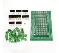 LatoYard Kit de bornier à vis MEGA-2560 R31 pour Arduino avec module de terminal à 84 broches, pas de 35 mm, PCB FR-4 et en-têtes femelles, outils à main