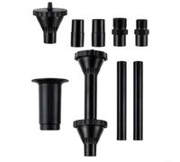 LatoYard Kit de buses de fontaine en plastique, 9 pièces avec 3 types de pulvérisation, pulvérisateurs faciles à installer pour étangs de jardin et fontaines
