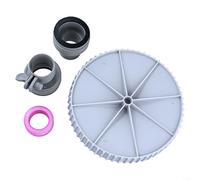 LatoYard Kit de conversion de pompe à sable avec adaptateurs de tuyau et joint d'étanchéité Summer Waves SFX1000 SFX1500 pour piscines hors sol, comme illustré