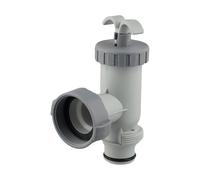 LatoYard Kit de raccord de filtre de piscine et de buse d'entrée pour Intex 26004E, pièces de rechange avec vanne plongeur et grilles pompes 1050-1900 GPH