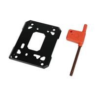 LatoYard Kit de rénovation de cadre de protection en alliage d'aluminium pour processeurs Intel 12e, 13e et 14e génération, pour protection de condensateur à cercle rouge