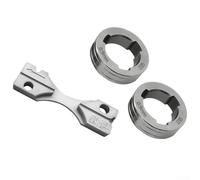 LatoYard KP1696-035S Kit de rouleau d'entraînement à rainure en V pour fil solide de 0,1 cm, compatible avec Lincoln Power MIG 216, 255XT, 350MP, LN-15