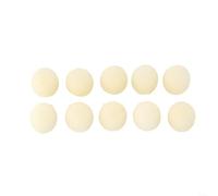 LatoYard Lot de 10 housses de microphone en mousse beige pour casques de jeu, 2 mm de diamètre intérieur