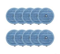 LatoYard Lot de 10 serpillères réutilisables pour aspirateur AEG 8000 et Electrolux UltimateHome 700