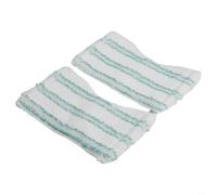 LatoYard Lot de 2 chiffons de nettoyage en microfibre de rechange pour Leifheit 0, lavables, réutilisables, accessoires de nettoyage de la saleté et de l'humidité