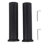 LatoYard Lot de 2 manchons d'adaptateur pour haltères convertissent les plaques de poids de 2,5 cm à 5,1 cm en polypropylène résistant pour salle de sport, fitness à domicile (20 cm)