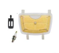 LatoYard Lot de 3 filtres à air pour tronçonneuses MS171, MS181, MS181C, MS211 - Pièce de rechange 1139 007 1800 - Installation de filtres en plastique pour l'entretien des équipements électriques