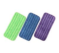 LatoYard Lot de 3 ou 6 serpillères réutilisables pour Swiffer WetJet, recharges en microfibre pour carrelage en bois dur, nettoyer les squames d'animaux