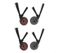 LatoYard Lot de 4 brosses latérales de rechange pour aspirateurs Eufy Omni S2 et Mop, accessoires pour aspirateurs robotiques, 10 pièces en plastique