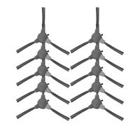 LatoYard Lot de 4 brosses latérales de rechange pour Liectroux pour Lilin X6, Lenoxx Magivaac RV4500, GARLYN SR-900, PURON PR12 pour PRO, ZEDAR R600 Robot pour aspirateur