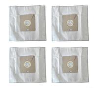 LatoYard Lot de 4 sacs à poussière SMS en microfibre type E67 pour aspirateur Morphy Richards Vax for Dirt Devil 1,5 l