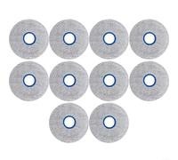 LatoYard Lot de 6/10 chiffons de rechange en nylon lavables en machine pour aspirateur Dream X60 Max