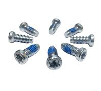 LatoYard Lot de 8 boulons argentés pour pédalier Sram Apex Rouge 12 vitesses en alliage 3,9 mm de diamètre