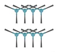 LatoYard Lot de 8 brosses latérales de rechange en nylon pour aspirateur Midea S5 Plus, Tesla et robostar iQ400 Plus, pour nettoyage des bords et des coins