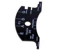 LatoYard Matrice de chevalet de violon pleine taille et outil de réparation pour violon, violoncelle et contrebasse - Outil luthier pour la fabrication et la mesure de chevalet