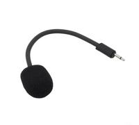 LatoYard Microphone omnidirectionnel de rechange pour casque de jeu JBL Q100 de 2,5 mm avec perche flexible et housse en éponge