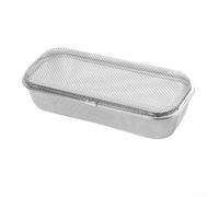 LatoYard Panier à couverts en acier inoxydable 304 pour lave-vaisselle - Cage de rechange pour modèles du groupe BSH - Porte-ustensiles avec maille à séchage rapide - 26,5 x 11,5 cm