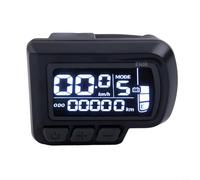 LatoYard Panneau de commande EN06 LCD pour scooter électrique de vélo, 6 broches, compatible 24 V/36 V/48 V