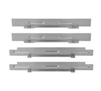 LatoYard Pare-vent en acier inoxydable pour plaque de cuisson, pare-brise de barbecue de 55,9 cm avec matériel de montage, accessoire de cuisine en plein air pour 28 36" (55,9 cm)
