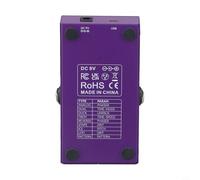 LatoYard Pédale de retard numérique M-vave avec 9 effets de retard, temps de retard de 3000 ms et prise en charge du mode tap/hold pour guitare